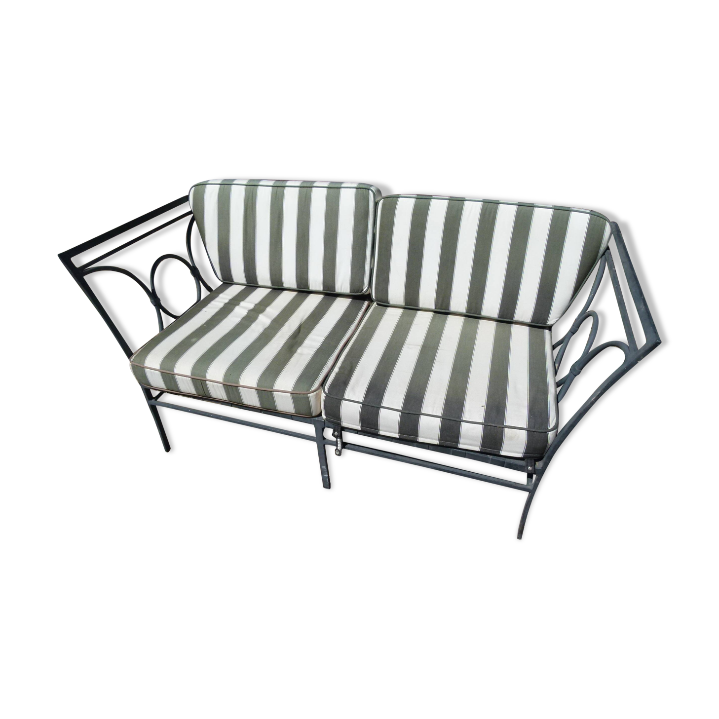 Banc d'extérieur en fer, XXème