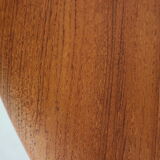 Peter Hvidt& Orla Mølgaard Nielsen Teak Round Coffee Table for France& Son, 1950