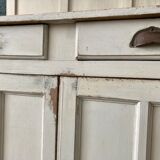 Old white Parisian buffet