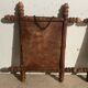 Pair of wooden mirrors from the 1940s.