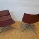 Paire de fauteuils lounge Yuki Zanotta