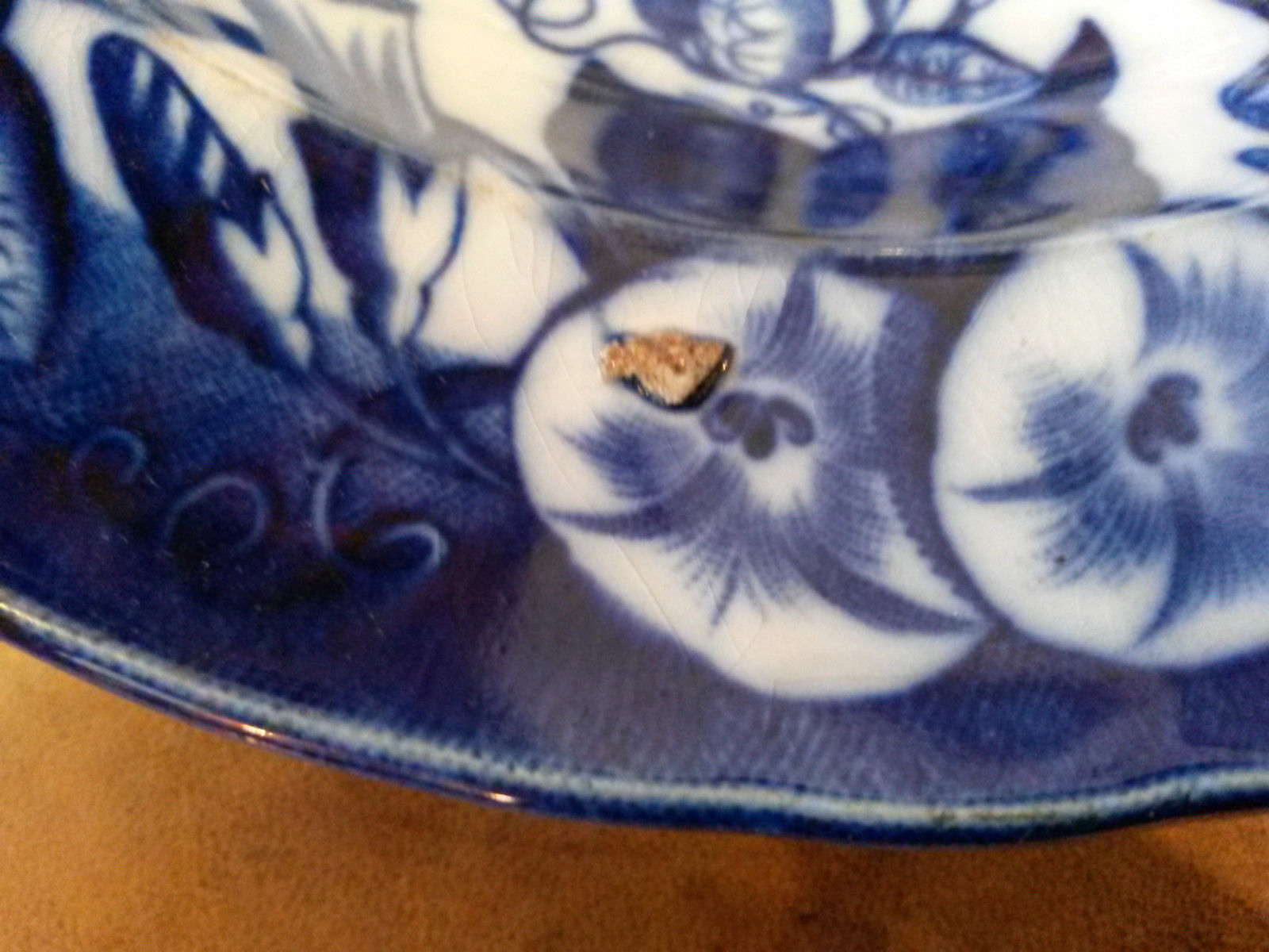 Pair of plates décor Volubilis