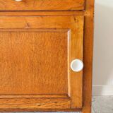 Oak bedside table from the 1950s