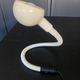 Lampe blanche Hebi d’ Isao Hosoe pour Valenti blanc crème vintage 1970