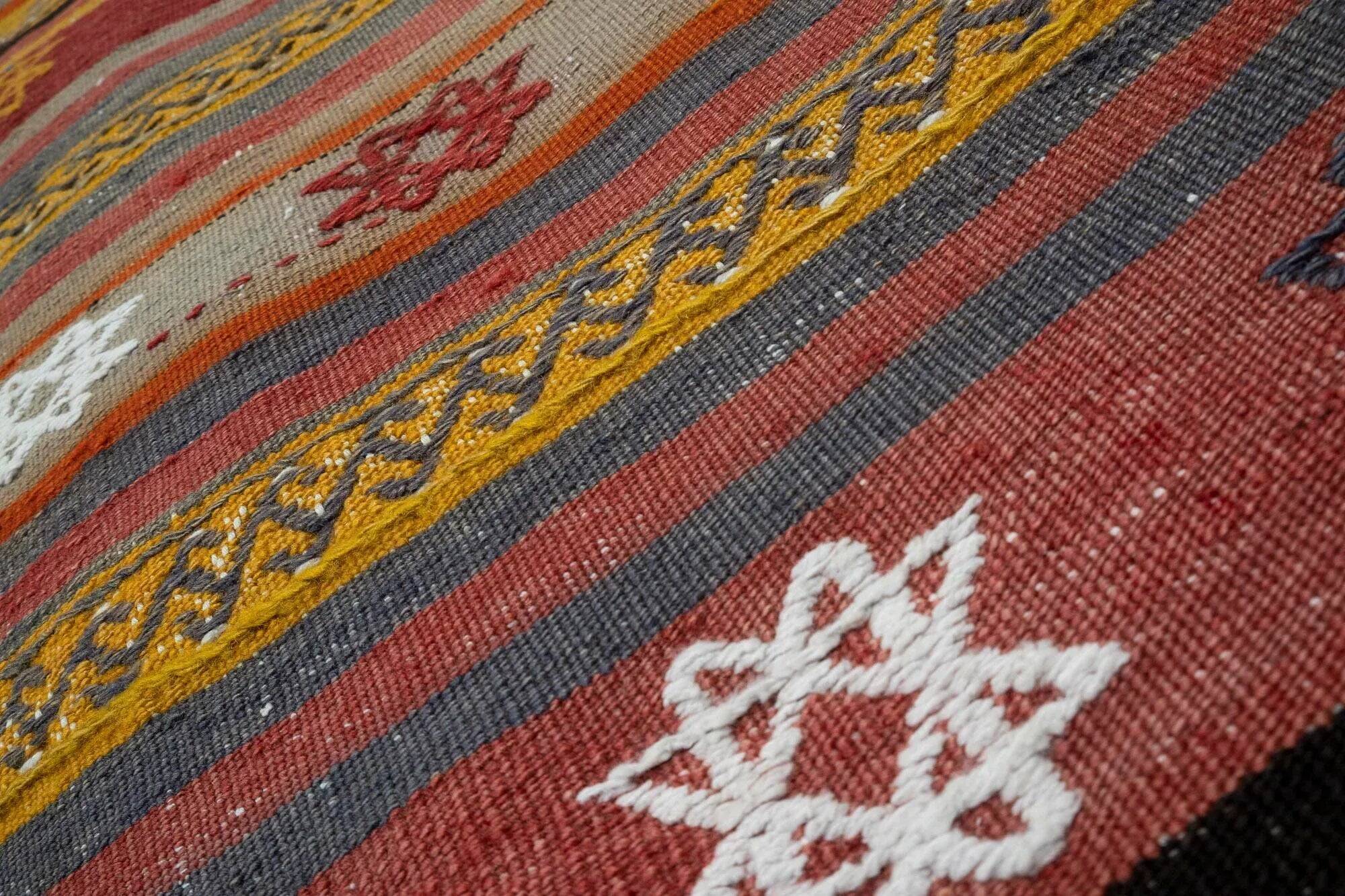 Vintage Turkish hallway rug 70x275 cm