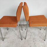 Vintage fabric chairs
