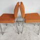 Vintage fabric chairs