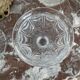 Moulded and cut crystal drageoir from Creusot Baccarat early 19th century