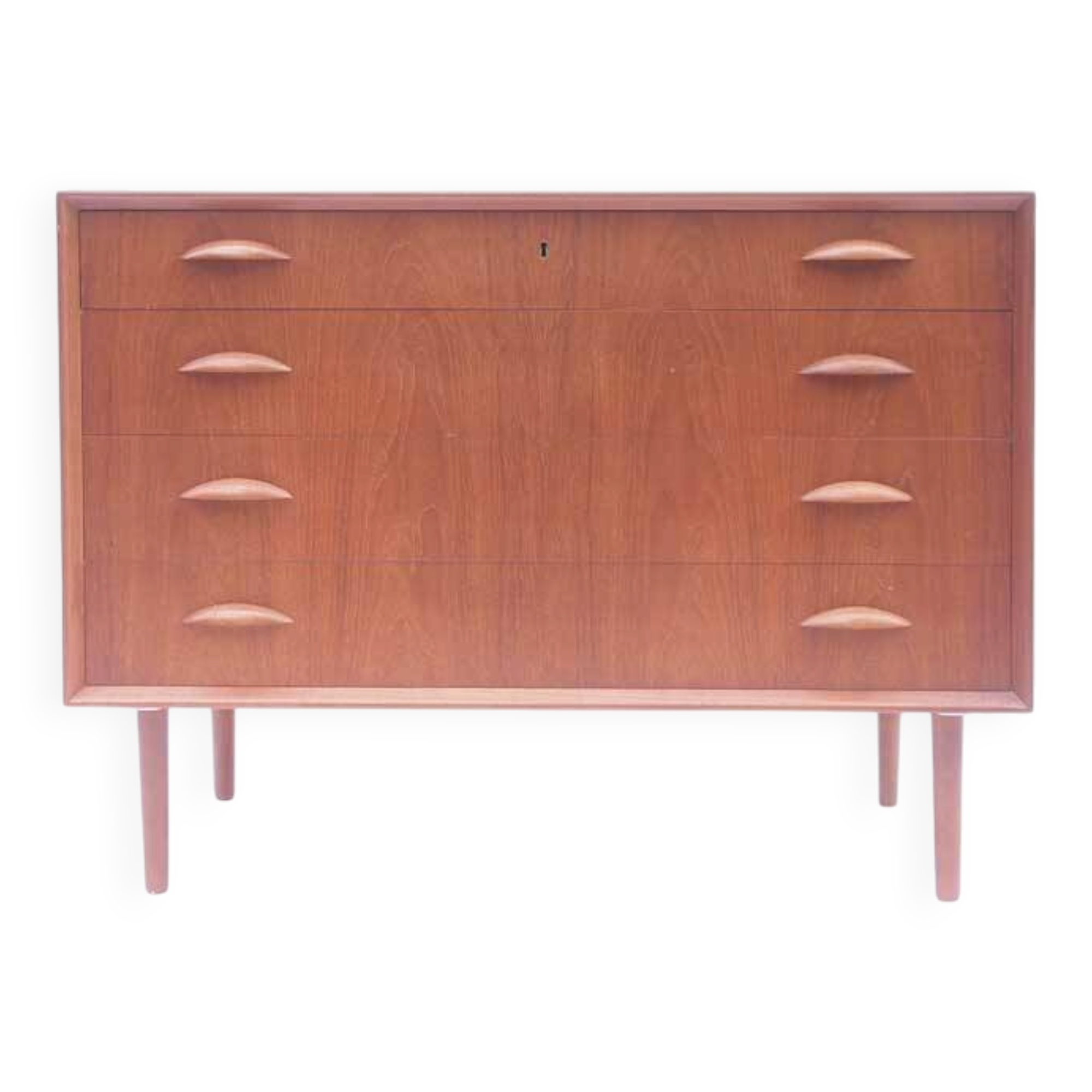 Vintage Danish Scandinavian chest of drawers