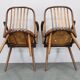 1960s Antonin Suman Set of Six Beech Dining Chairs, Restored