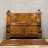 Art Deco period mahogany centre bed circa 1920-1930