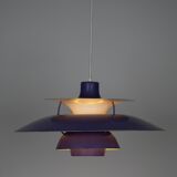 Danish vintage pendant lamp PH 5 by Poul Henningsen, Louis Poulsen, 1958
