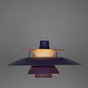 Danish suspension PH 5 by Poul Henningsen, Louis Poulsen, 1958