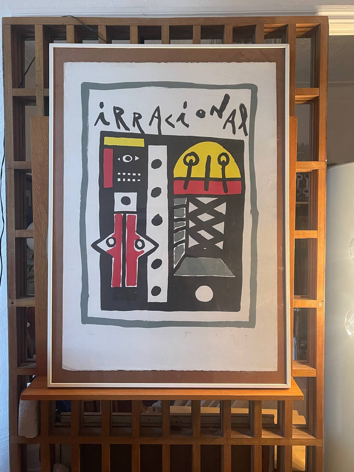 Screen print by Ignasi Sumoy