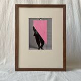 The man in pink - Original collage