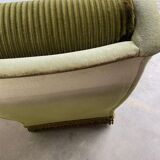 Vintage green single-seater / armchair / club chair