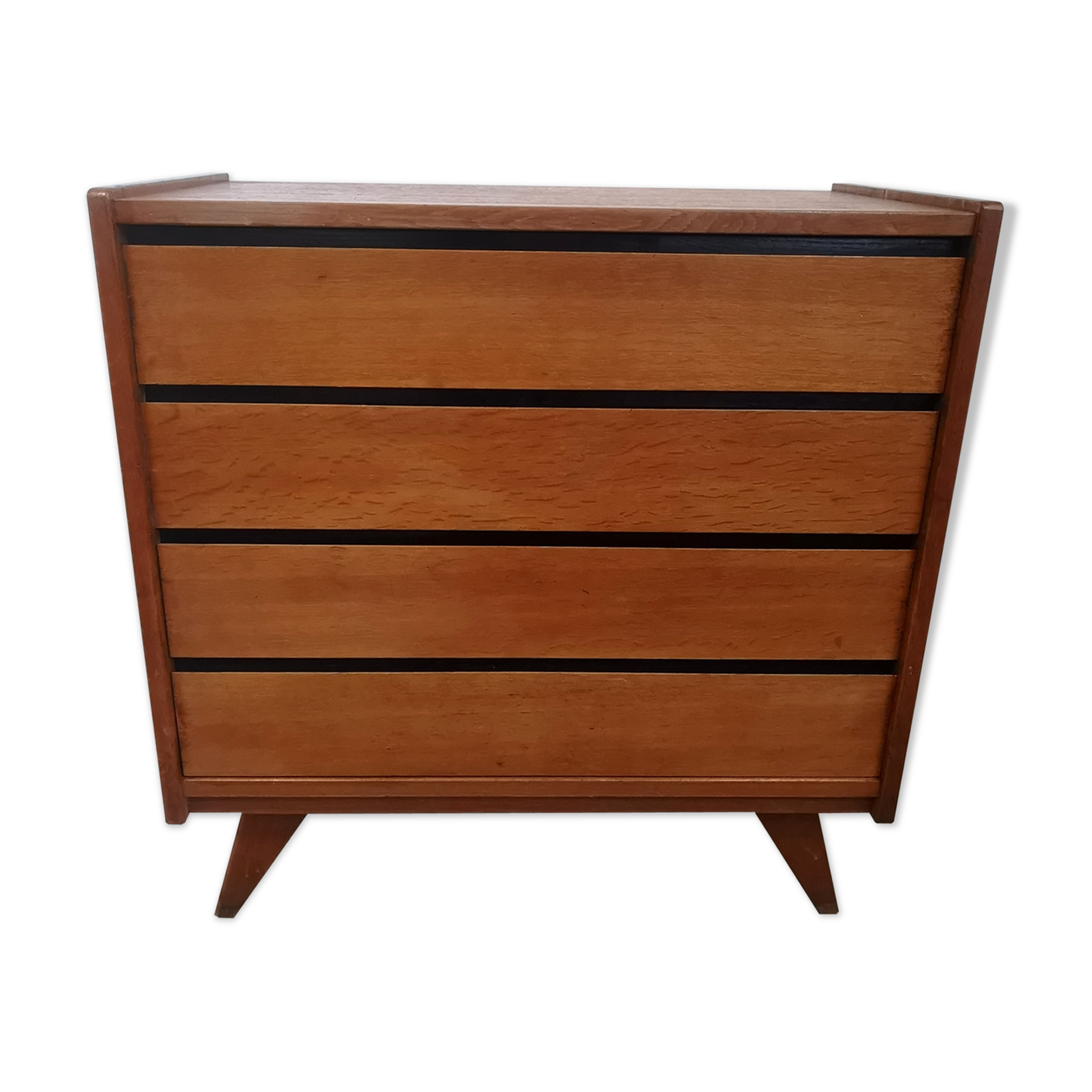 Chest of drawers vintage foot compass 1950