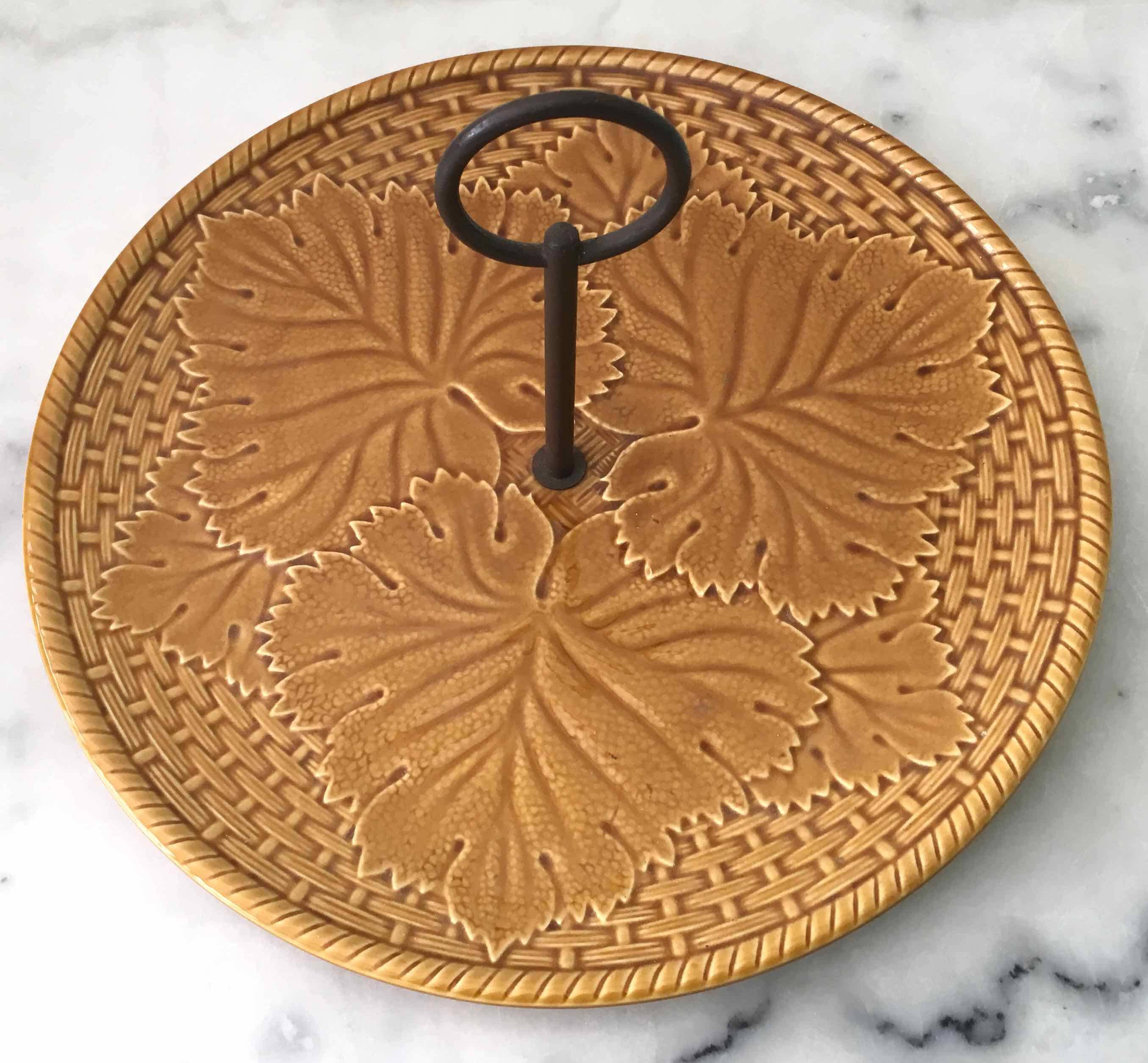 Gien earthenware cheese board