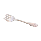 Serving fork, silver metal, Christofle