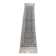 Hand-woven natural wool hallway rug