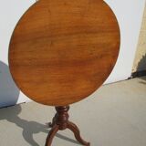 Table, tripod with walnut tipping tray