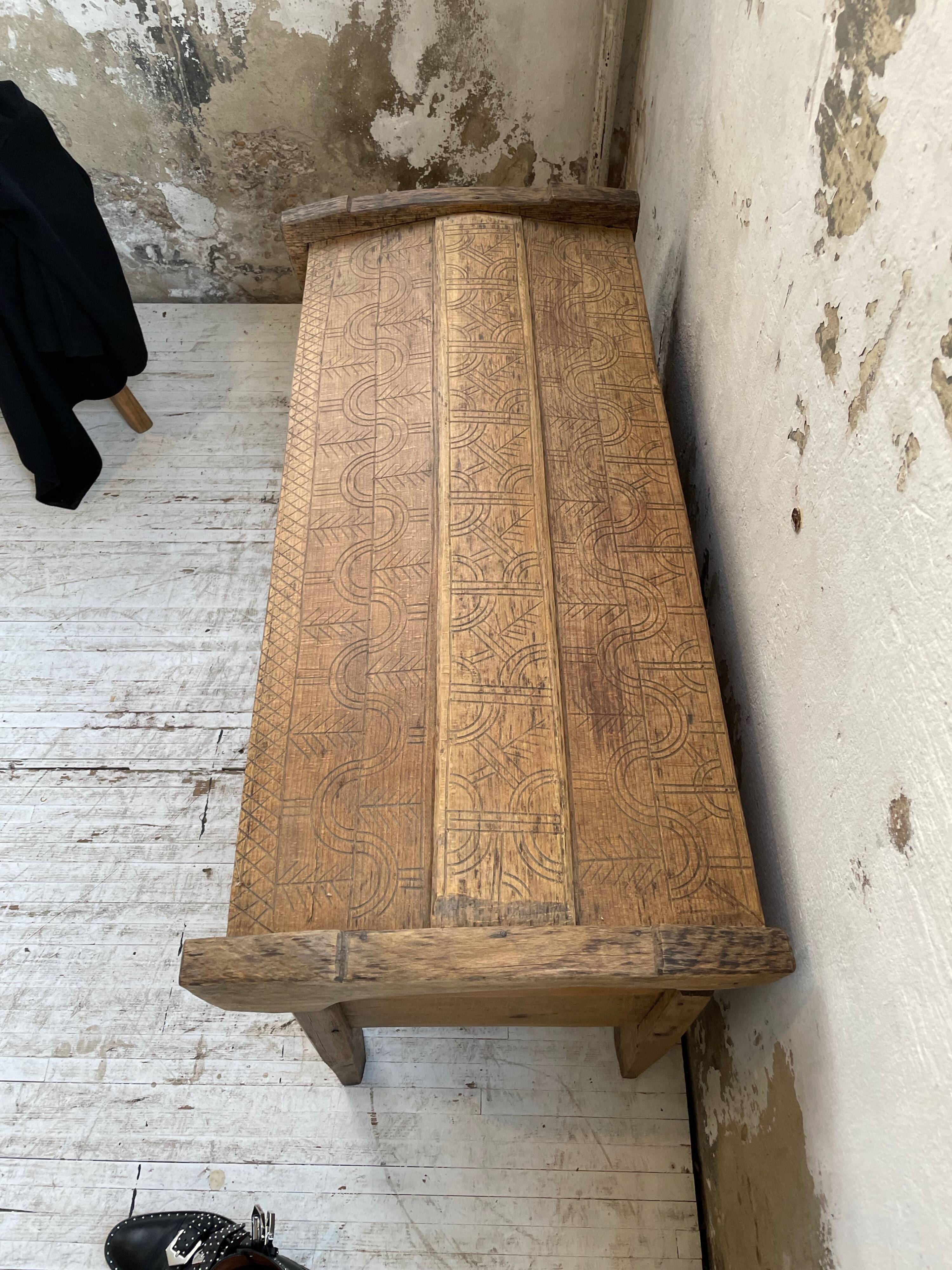 Shepherd's chest Vosges 1900 popular art