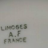 Limoges porcelain plates and dish 1920