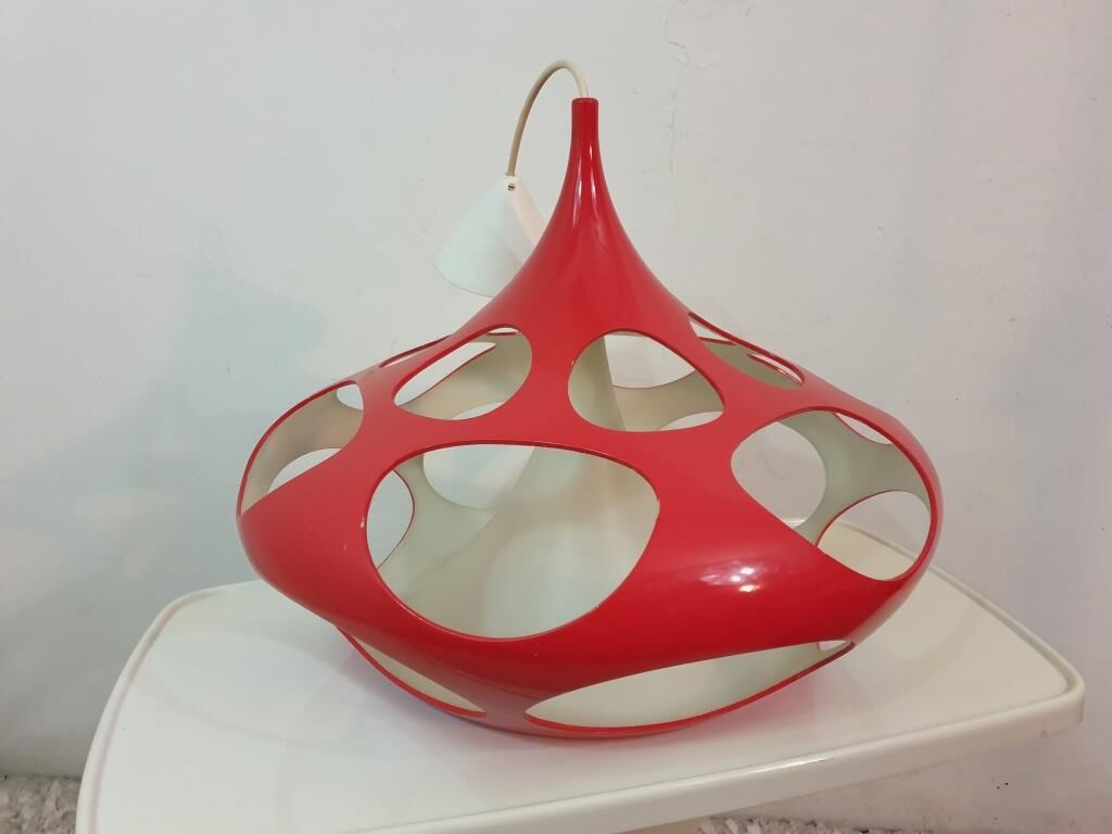 Vintage pendant lamp - UFO chandelier 70s