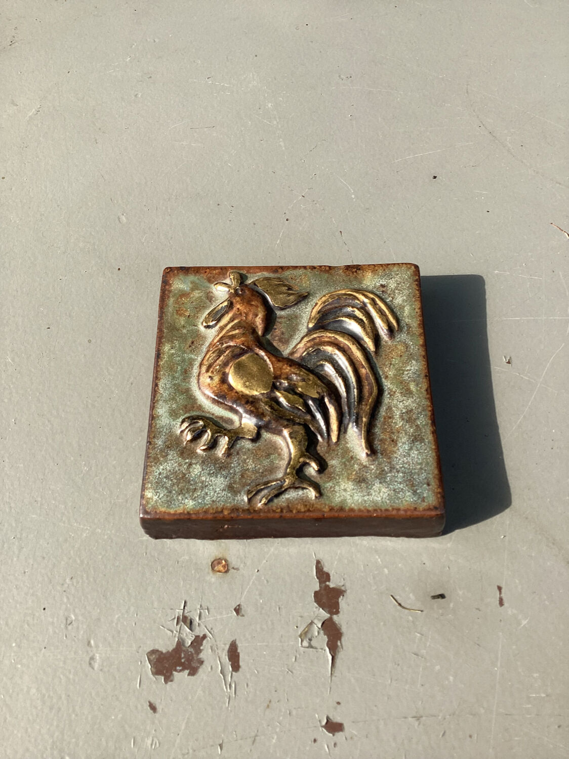Dubois vintage ceramic tile