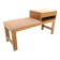 Scandinavian oak telephone bench, Sweden, 1960