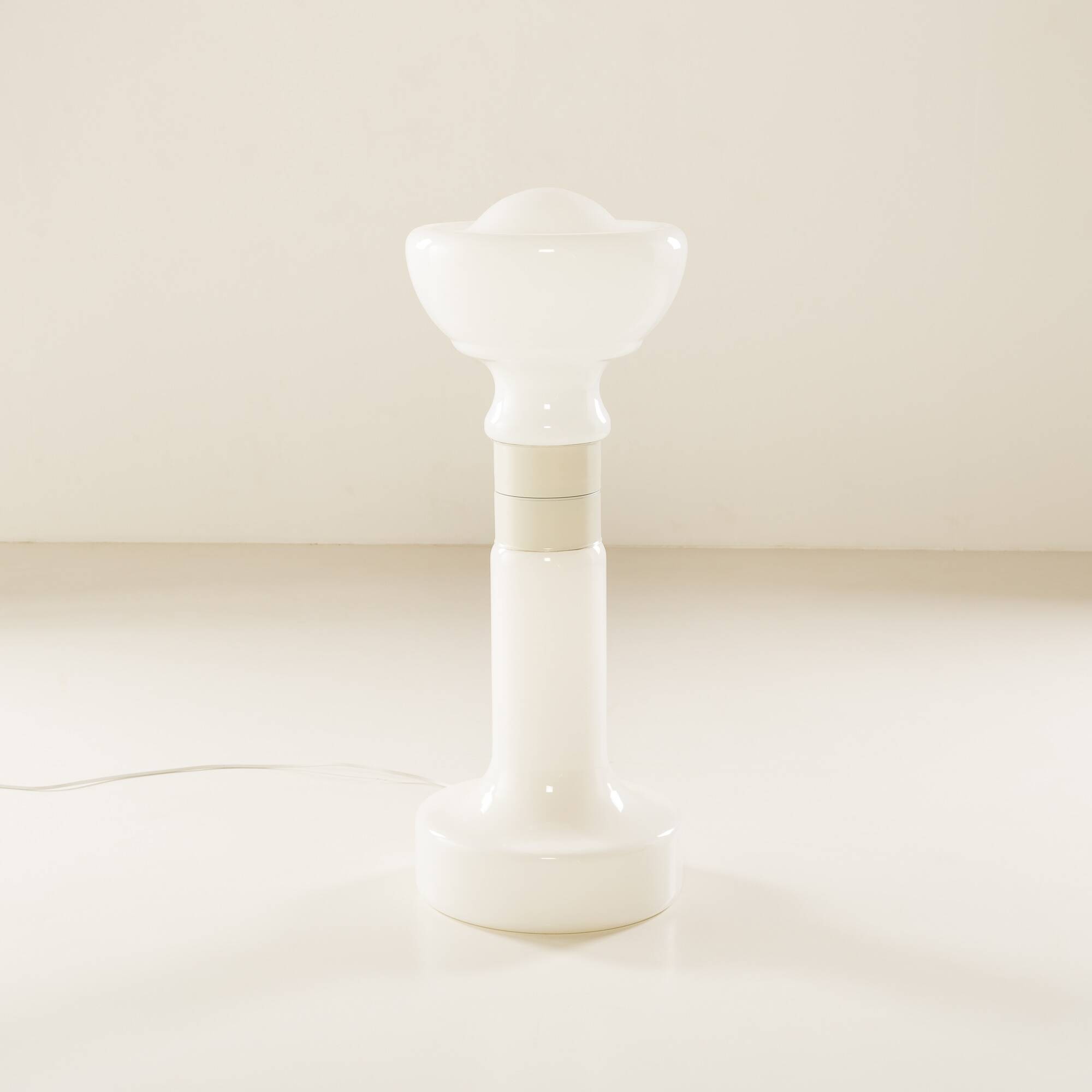 Lampdaire Murano attribuée à Mazzega, Italie, années 1970