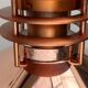 Vintage Copper Pendant Lamp Nyhavn by Alfred Homann and Ole V. Kjær for Louis Poulsen, 1980s
