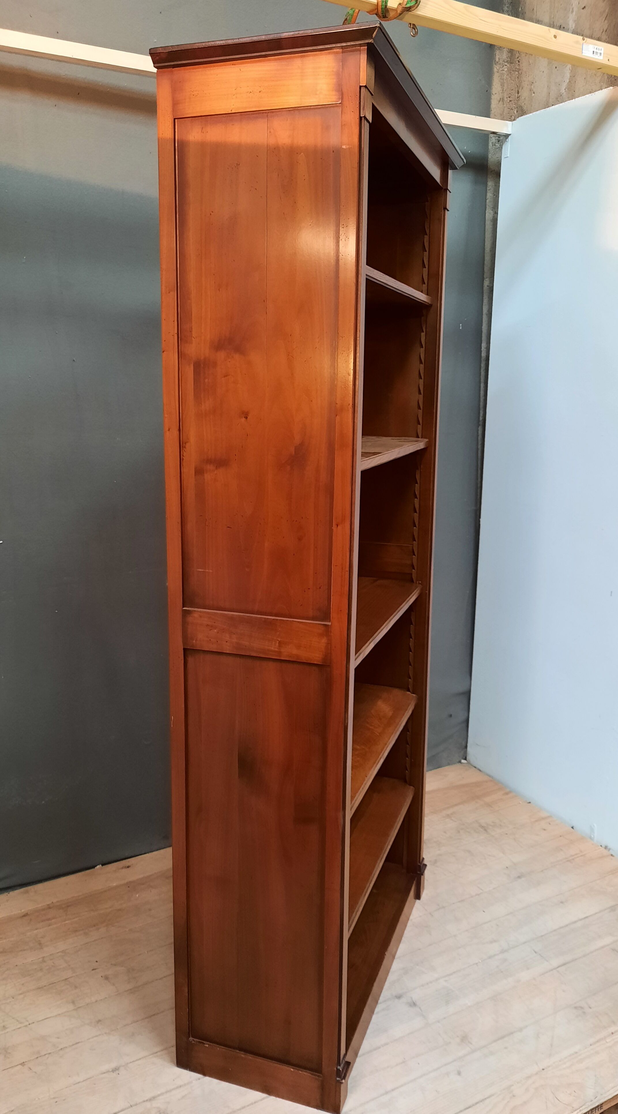 5 tray solid wood shelf