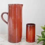 Ceramic orangeade service