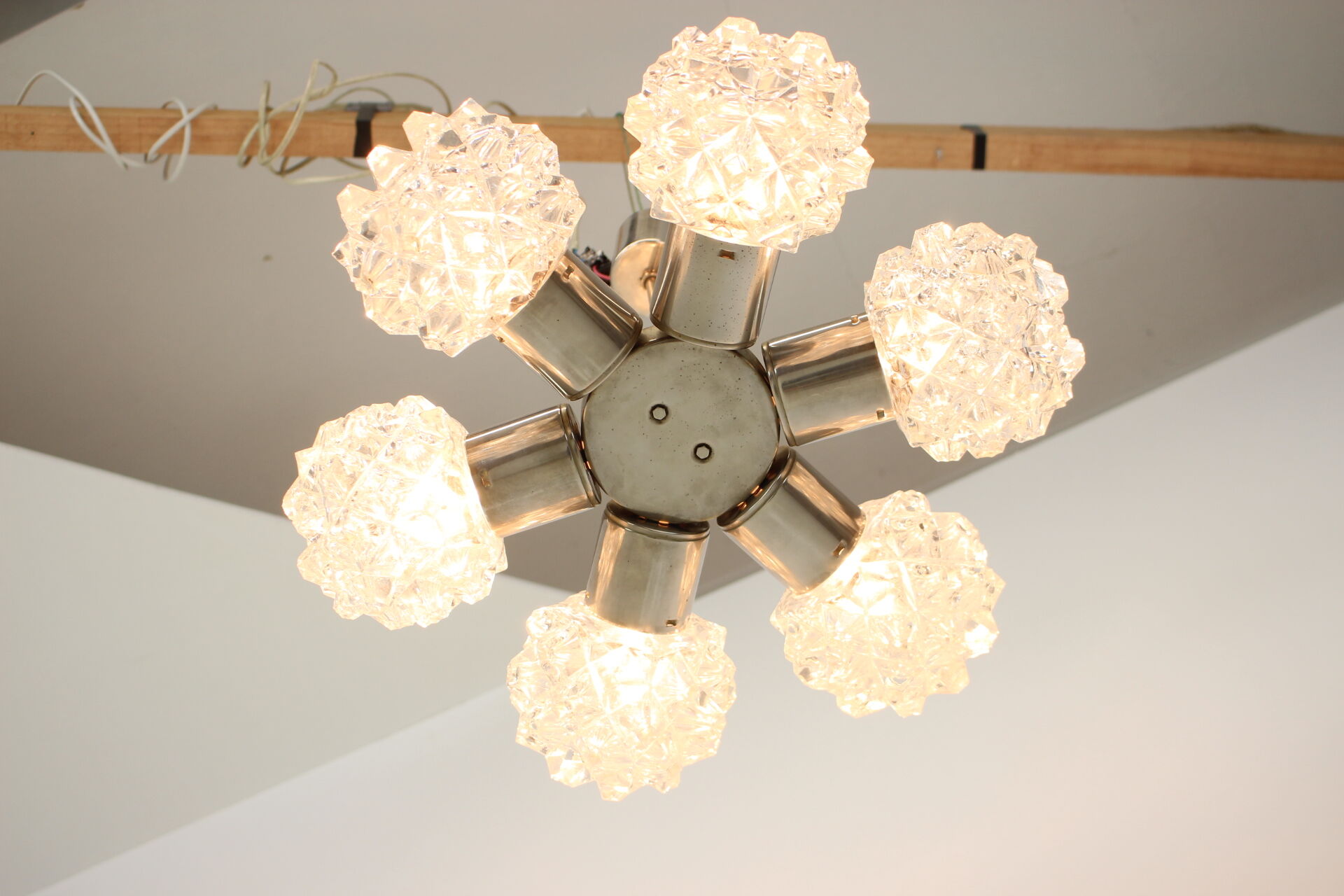 Mid-Century Chandelier by Kamenicky Senov, 1970's