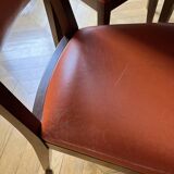 Dining table and 6 chairs set by designer Phillippe Hurel