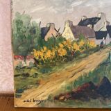 Oil on canvas Brittany