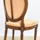 Chaise style Louis XVI