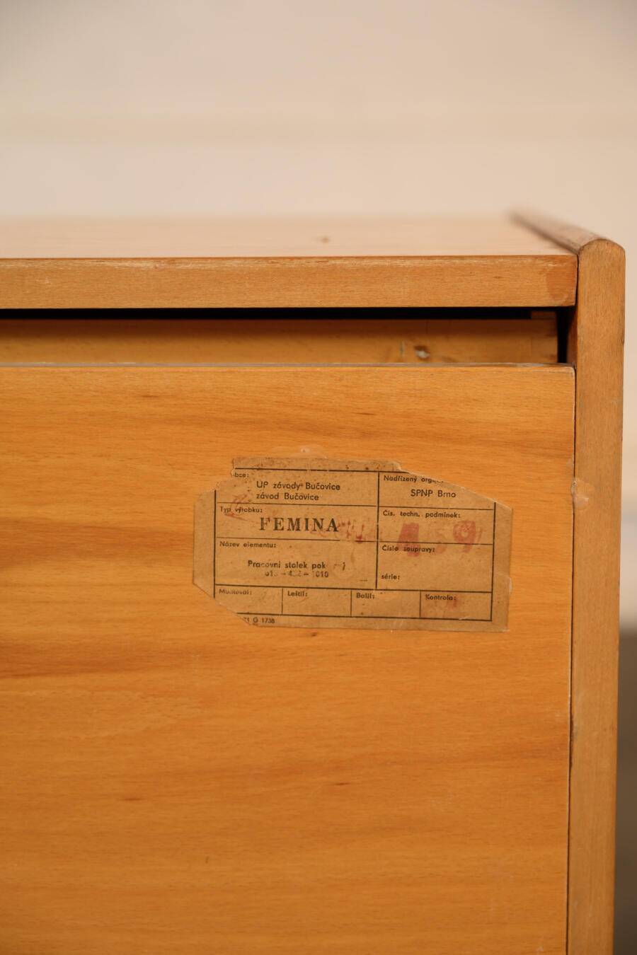 "Feminine desk" by Jindich Halabala