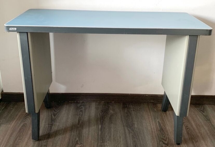 Blue Industrial Office