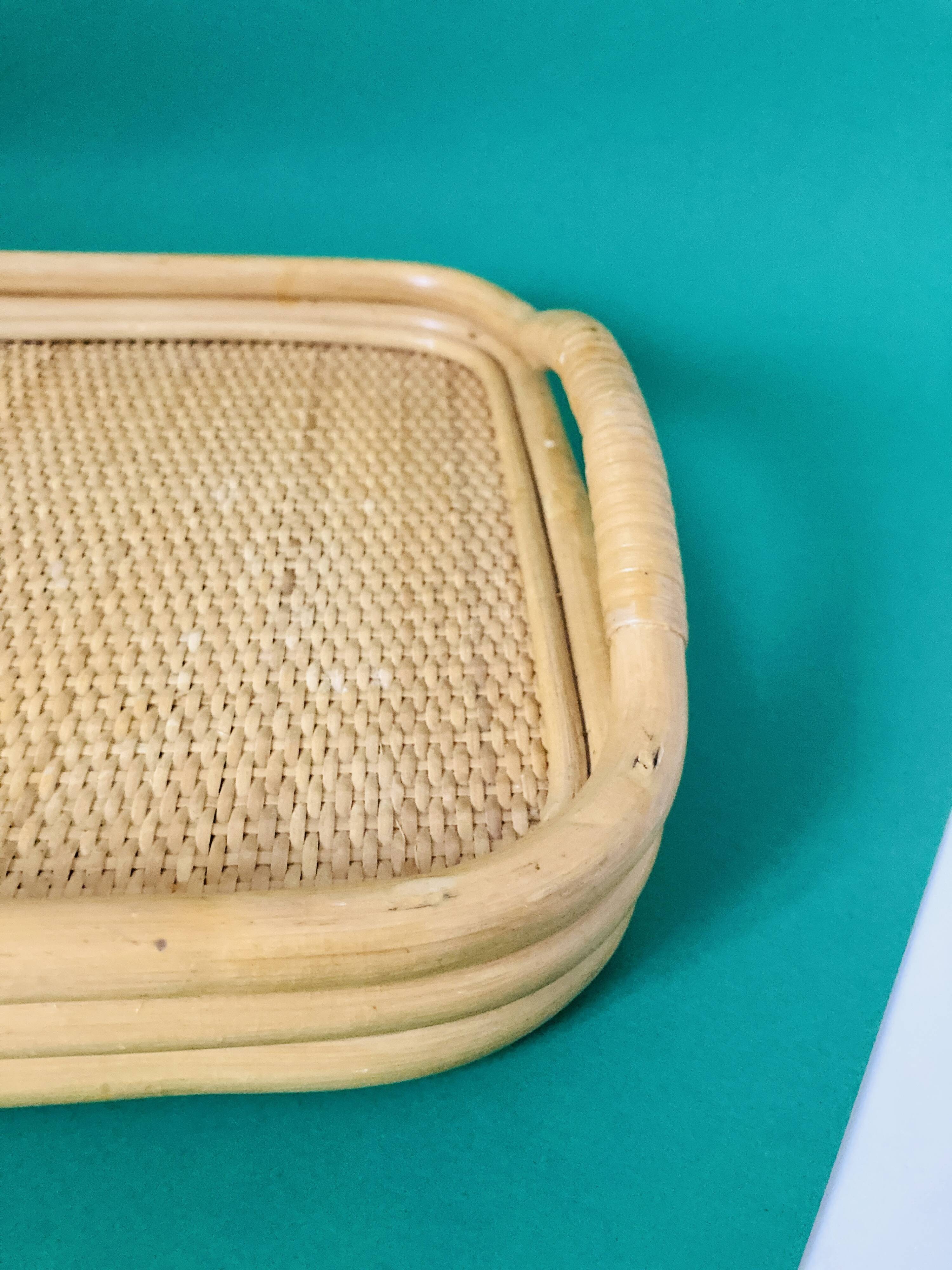 60s-vintage-retro rattan tray