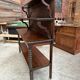 Late nineteenth century oak shop furniture