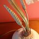 Pair of bedside lamps "wheat ears"