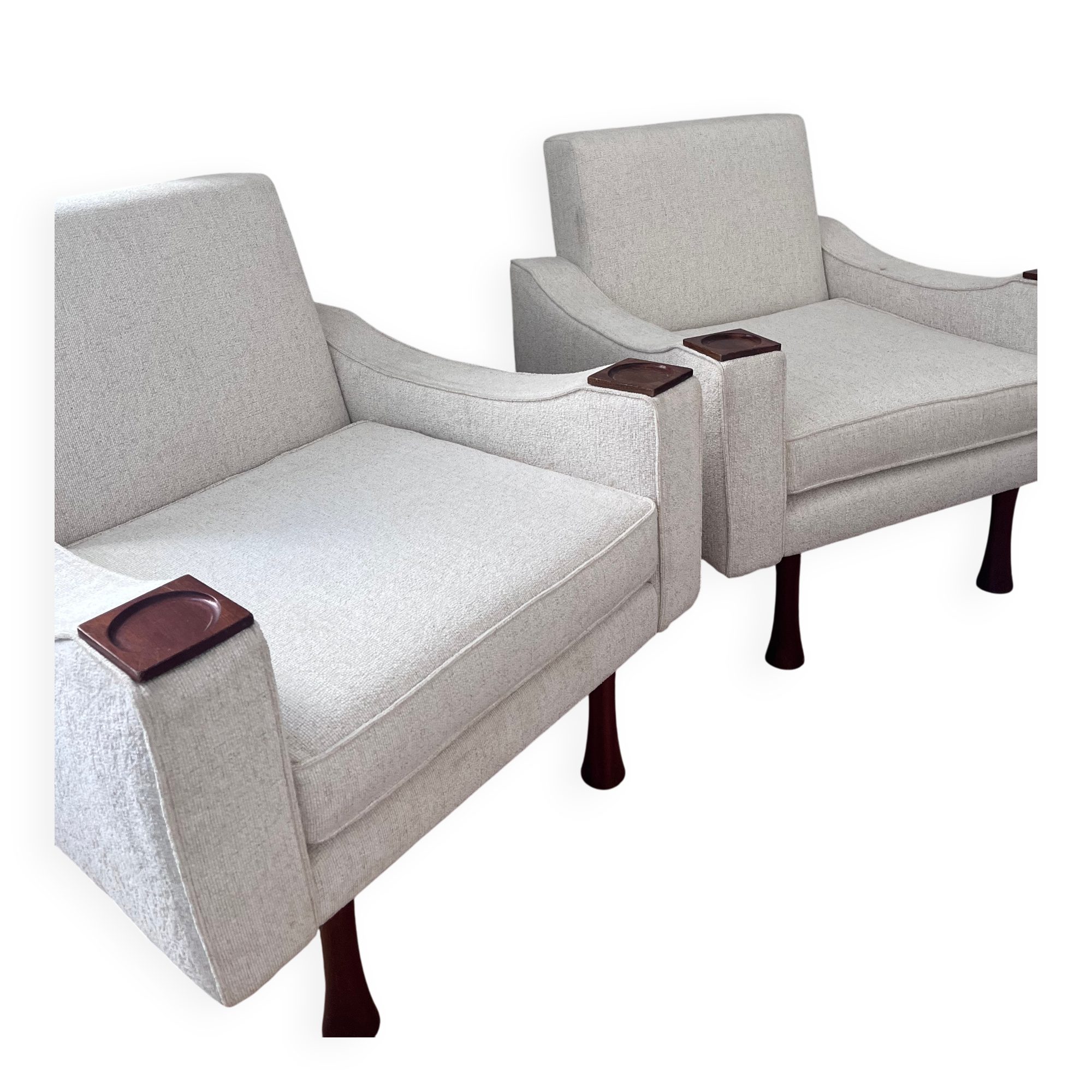 Vintage Italian Two-Seater Sofa, 2 Lounge Chairs Angelo Mangiarotti, 1970s