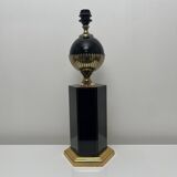 Large vintage Edson Dauphin table lamp