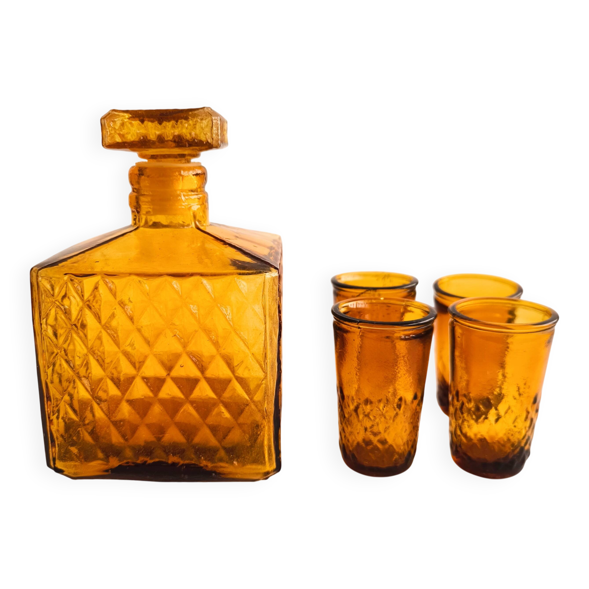 Cofre licorera francés Mid Century