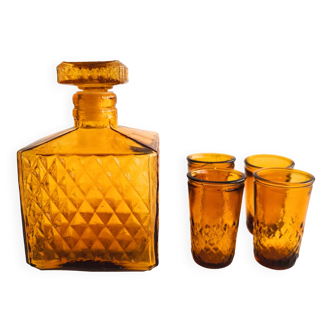 Cofre licorera francés Mid Century