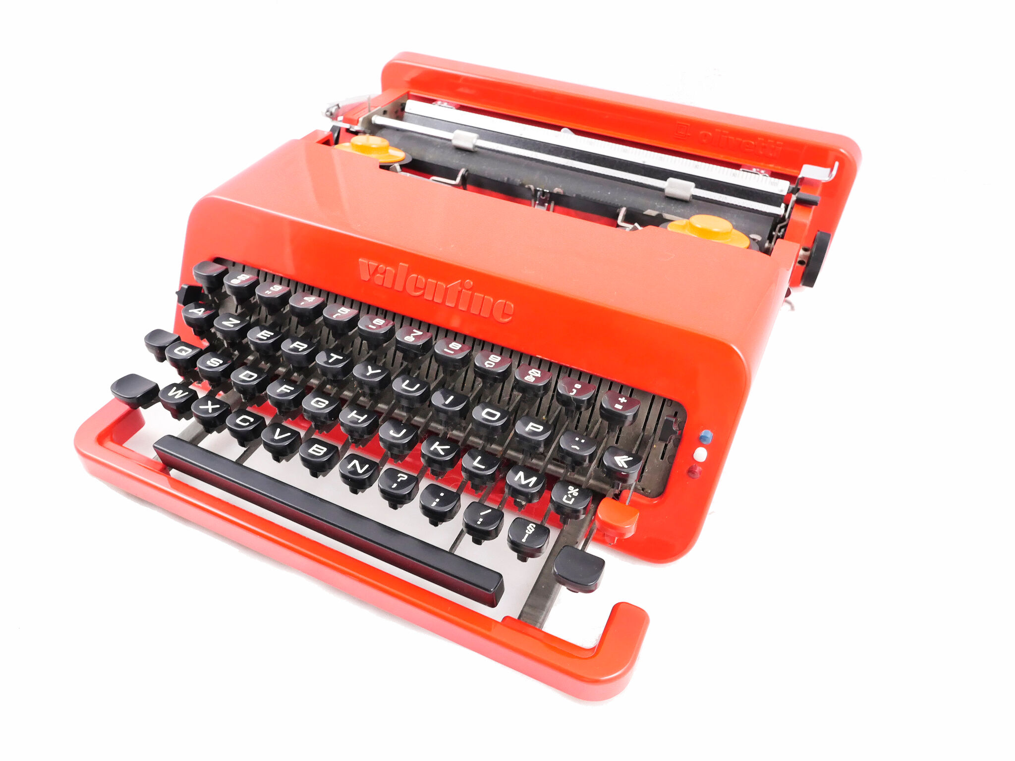 Olivetti valentine red typewriter