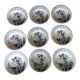 9 assiettes Terre de Fer