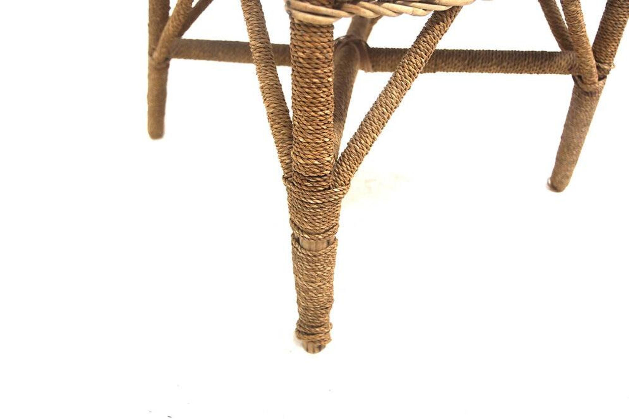 Vintage rattan armchair, Sweden, 1950